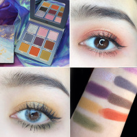 [苏宁优品]她素tasu蓝色海洋9影盘钻石亮片偏光闪姜苍蝇绿红棕焦糖葱 琉金沙漏-02