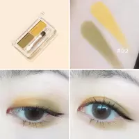 【苏宁优品】Judydoll橘朵自由组合双影盘DIY红款眼影便携初学者学生款 02#
