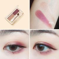 [苏宁优品]Judydoll橘朵自由组合双影盘DIY红款眼影便携初学者学生款 05#