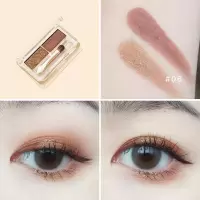 [苏宁优品]Judydoll橘朵自由组合双影盘DIY红款眼影便携初学者学生款 06#