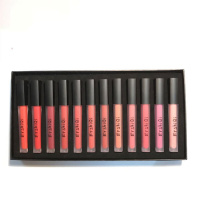 口红套装雾面丝绒哑光唇釉套装口红保湿不粘杯不色防水12色套装