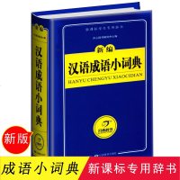正版词典新编汉语成语小词典中小学生多功能工具用书学生词典新课标学生专用辞书开心辞书近义词反义词甘肃教育出版社
