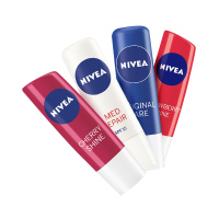 妮维雅润唇膏保湿滋润补水皮防干裂男学生女士有色口红打底前