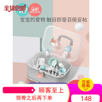 可优比婴儿奶瓶收纳箱奶瓶架沥水晾干架带盖防尘宝宝餐具收纳盒