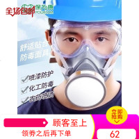 保为康防毒面具喷漆油漆甲醛专业防护面罩化工气体防异味专用口罩