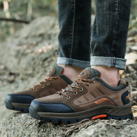 秋冬登山鞋男女真皮户外鞋牛皮防水防滑运动鞋越野鞋44断码