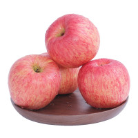 山东烟台精品红富士苹果 新鲜采摘苹果 5斤装 果径80mm