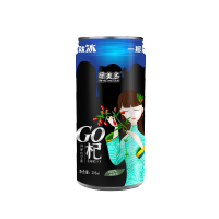 萌美多 枸杞汁205ml/*6罐 一摇就冰