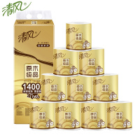 清风金装卷筒纸实惠装1400克*1提