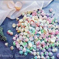 【买二送一】彩虹糖果蛋白糖马林糖 手工零食甜点 甜品台送女朋友