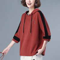  卫衣女2020秋装新款四十岁妈妈韩版宽松上衣中年女士时尚洋气外套