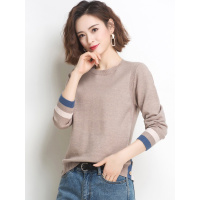  长袖T恤上衣女装装2020年新款百搭针织打底衫内搭冬季