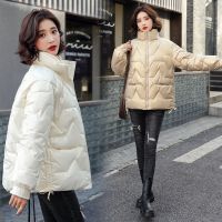 佚貌YIMAO 2021冬季新款棉衣女韩版宽松棉服加厚外套女百搭短款潮