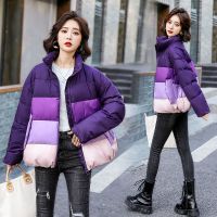 佚貌YIMAO 冬季羽绒服女2021秋冬新款韩版宽松时尚百搭显瘦休闲白鸭绒面包服