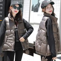 佚貌YIMAO 冬季羽绒马甲女2021秋冬新款韩版坎肩外穿中长款背心百搭马夹外套