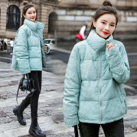 佚貌YIMAO 2021冬装新款羽绒服女冬季白鸭绒宽松百搭短款立领轻薄外套