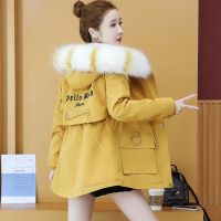 佚貌YIMAO 冬季加厚派克服女2021年新款冬韩版宽松小个子加绒棉服女外套袄