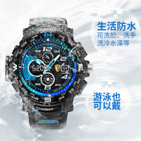 卡西官方欧洲风格多功能儿童运动电子手表女学生韩版简约潮流闹钟初中生孩机械表男