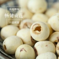 畅健贡莲200g*3罐 礼盒装 干货 桂圆银耳莲子汤 磨皮优质白莲子 去芯白莲子 600g