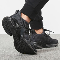 正品阿迪达斯男鞋新款阿尔法小椰子bounce运动鞋缓震轻便跑步鞋D96805