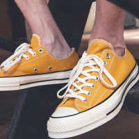 正品Converse匡威男鞋女鞋All Star 1970s三星标脏橘低帮帆布鞋162063