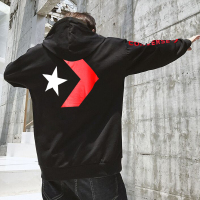 正品Converse匡威男卫衣新款运动针织休闲保暖连帽卫衣套头衫10007234