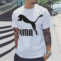 正品puma彪马男短袖2019新款T恤圆领透气运动服宽松休闲T恤579405