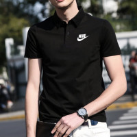 正品NIKE耐克男装2019春新款运动跑步休闲短袖T恤POLO衫