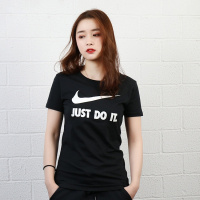 正品NIKE耐克女子运动T恤2019新款休闲跑步健身短袖T恤运动透气短裤
