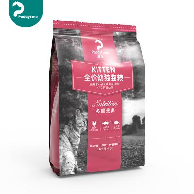 澳洲品牌 最宠(PaddyTime) 猫粮 增强免疫型通用幼猫粮3.6kg