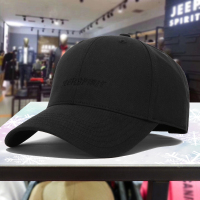 JEEP吉普棒球帽男帽子纯棉防晒遮阳帽四季运动户外休闲刺绣鸭舌帽