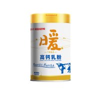 红星【暖】高钙乳粉速溶全脂奶粉营养早餐学生中老年代餐听装800g