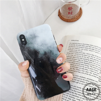 ins超火冷淡风星空iphone7/8/XS Max/XR手机壳苹果6splus软壳男女