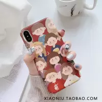 日韩可爱插画魅蓝s6手机壳note6磨砂硬壳note5卡通e2女魅蓝6魅族