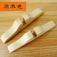 屏风底座实木可移动滑轮底座屏风隔断木脚玄关支架拉直必配