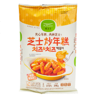 圃美韩国进芝士年糕 拉丝芝士夹心炒年糕 韩式火锅年糕条