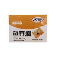 湘岳鱼豆腐25g*20包/盒 烧烤味 爽口弹牙 色香浓郁 盒装 豆制品零食