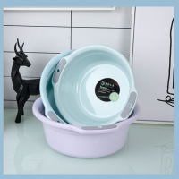 家用洗脸塑料盆 双耳加厚洗手洗菜洗衣服盆子小面盆