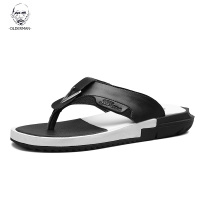 老人头软木拖鞋男2020夏时尚拖鞋防滑防水外穿休闲人字拖旅游海边沙滩拖鞋男