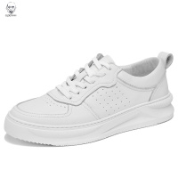 老人头2021秋季小白鞋男真皮厚底板鞋运动休闲鞋欧洲站潮流百搭个性潮鞋