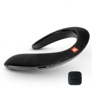JBL Soundgear bta 音乐魔环 可穿戴式无线音箱 便携式蓝牙音响 低音炮 电视电脑音箱 黑色带蓝牙适配