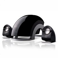 漫步者(EDIFIER) E1100plus多媒体台式电脑音箱2.1低音炮 笔记本音响 黑色