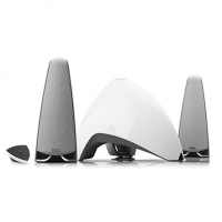 漫步者(EDIFIER) E3360BT无线遥控蓝牙音箱电脑音箱2.1多媒体有源音响 白色