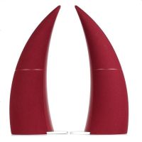 漫步者(EDIFIER) E30蓝牙音箱犀牛角无线音响HIFI家庭影院 酒红色