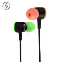 铁三角(audio-technica) ATH-CKL220 时尚入耳式手机耳机 运动跑步 立体声 狂热色