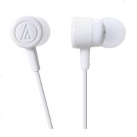 铁三角(audio-technica) ATH-CKL220 时尚入耳式手机耳机 运动跑步 立体声 白色