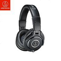 铁三角(audio-technica) ATH-M40x 专业监听头戴式耳机 90度旋转式耳罩单耳监听
