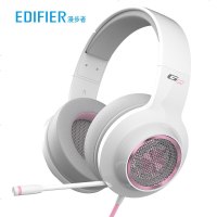 EDIFIER/漫步者 HECATE GM660 游戏耳机头戴式 手游手机耳机吃鸡带线控 电竞耳麦麦克风直播耳机