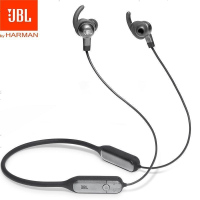 JBL V150NC 主动降噪耳机 无线蓝牙耳机/耳麦 颈挂式 磁吸入耳式运动耳机+手机耳机 灰色