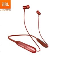 JBL LIVE 220BT 颈挂式入耳式无线蓝牙智能耳机 音乐运动耳机 手机通用 宝石红